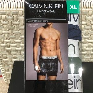 Calvin Klein men 3-pack microfiber boxers briefs